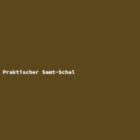 Praktischer Samt-Schal