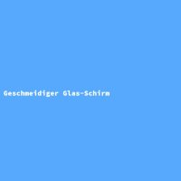 Geschmeidiger Glas-Schirm